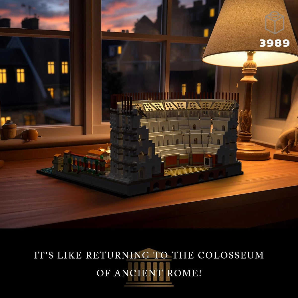 Roman Colosseum Building Set, 3989 Pieces B443506