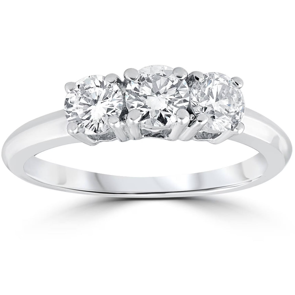 14k White Gold Diamond Engagement Ring U19231