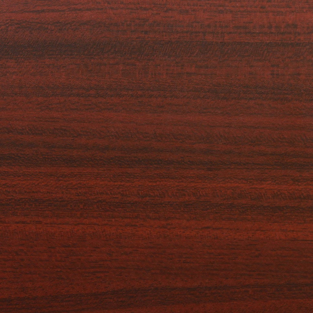 30x22 Square Mobile Breakroom Table Mahogany Black B89007