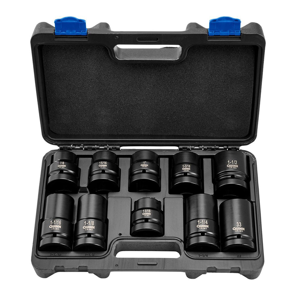 1 in. Drive SAE and Metric Impact Set, 10-Piece B80253
