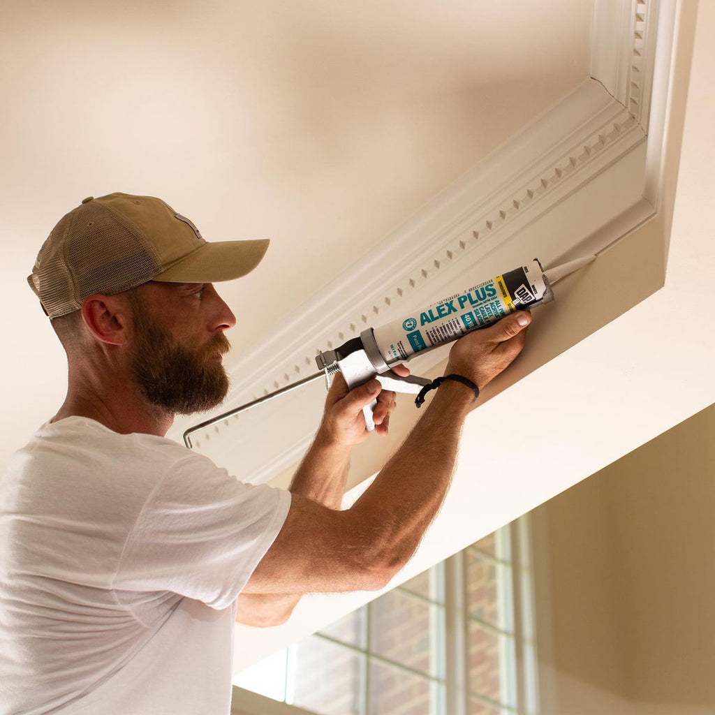 White Acrylic Latex Silicone Caulk G719874