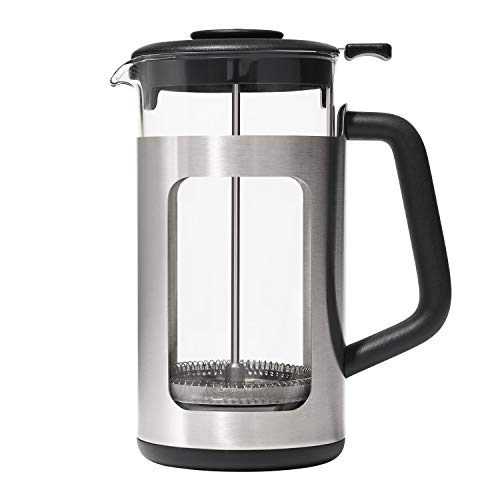 Stainless Steel French Press Coffee Maker 32oz Q6897