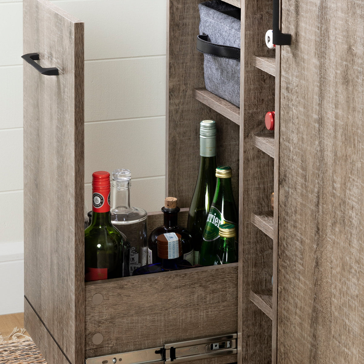Vietti Bar Cabinet with Storage V29122