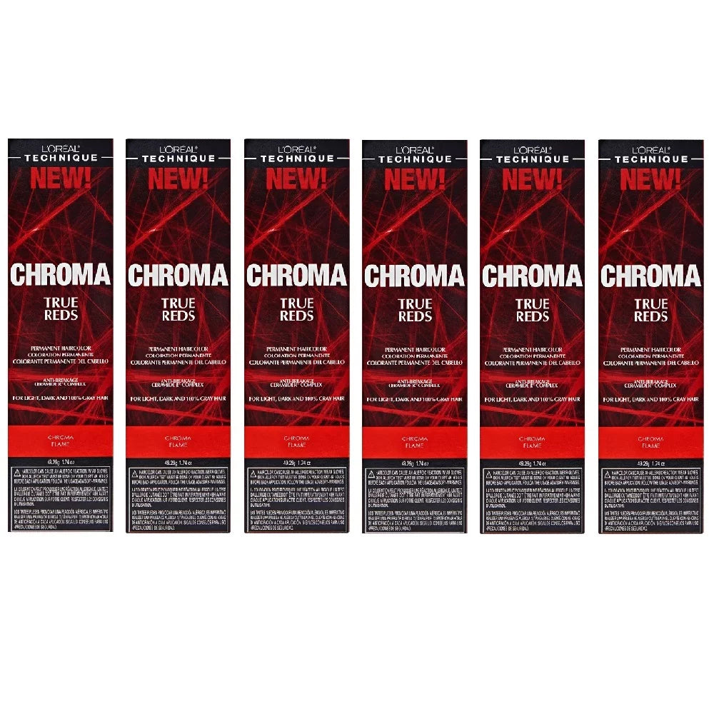 Permanent Hair Color 6 Pack T204