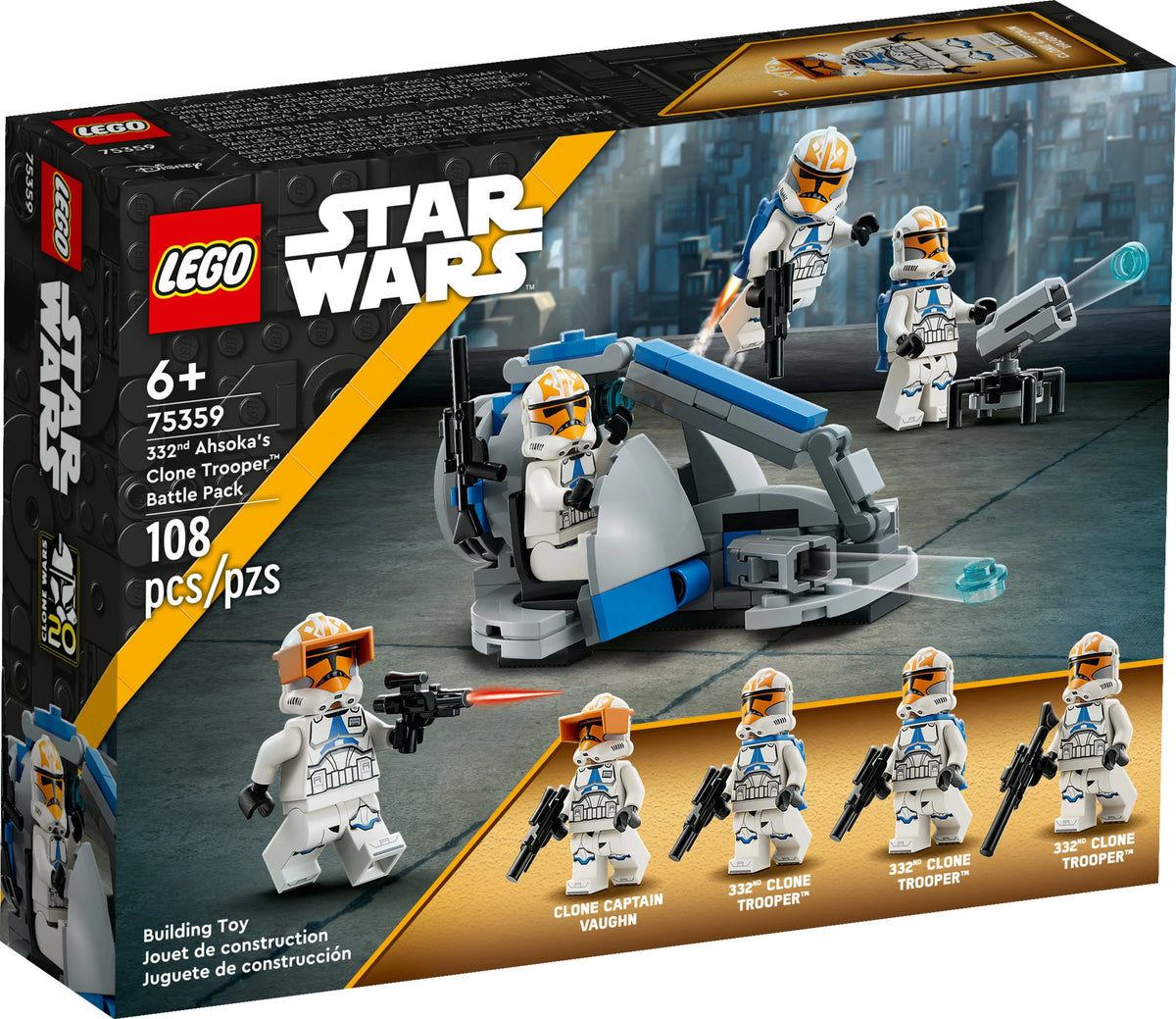 Building Toy Set with 4 Star Wars Figures L974897