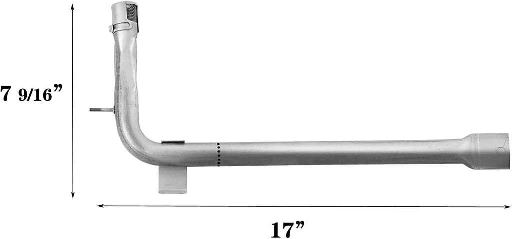 Stainless Steel BBQ Grill Burner Replacement, Pack of 2 J9797