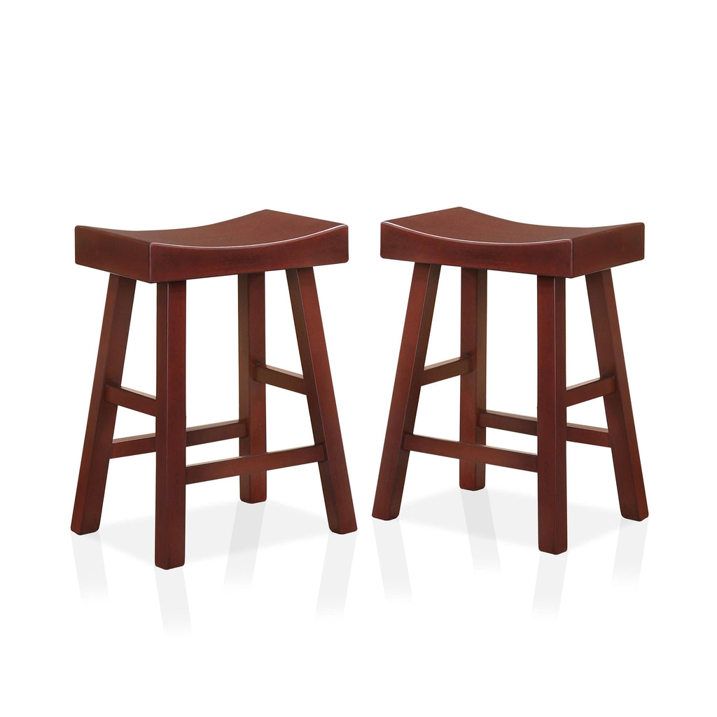 Saddle Stool (Set of 2) - Antique Grey M271
