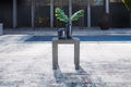 Charcoal Gray Outdoor End Table U292288