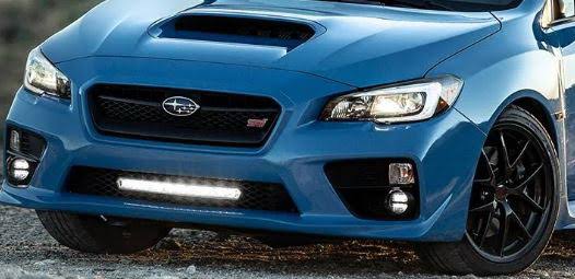20 inch LED Light Bar Black Blue Halo Off Road I171006