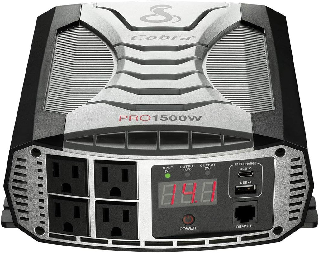 400W Power Inverter with 2 AC Outlets and 2 USB Ports L52065