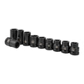 1 in. Drive SAE and Metric Impact Set, 10-Piece B80253
