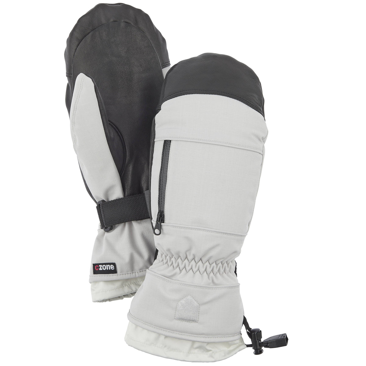 Pale Grey CZone Pointer Mitts W8607