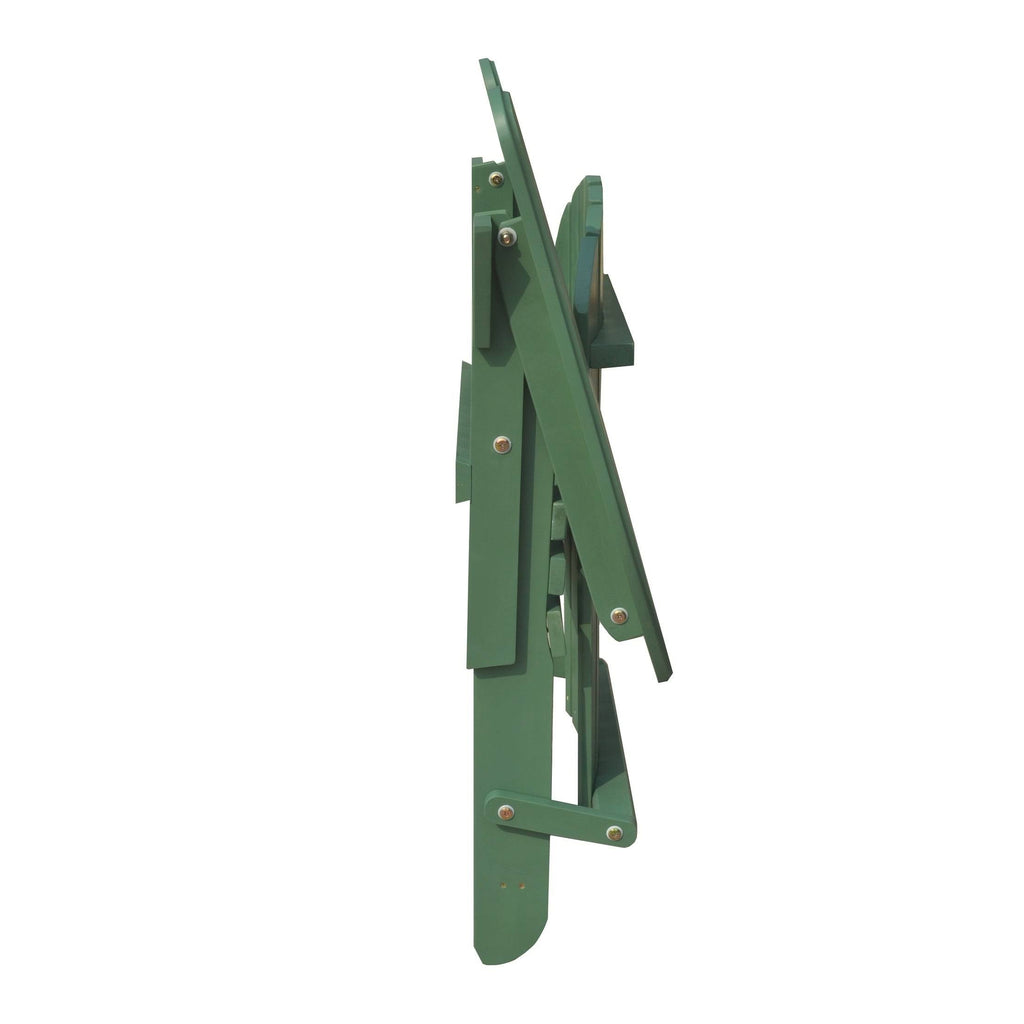 Set of 2 Folding Adirondack Chair Sea Green U550
