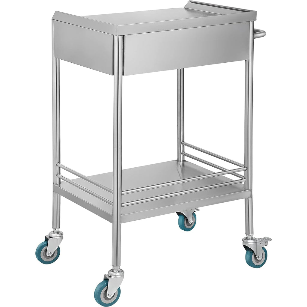 Stainless Steel Utility Cart with Wheels C333