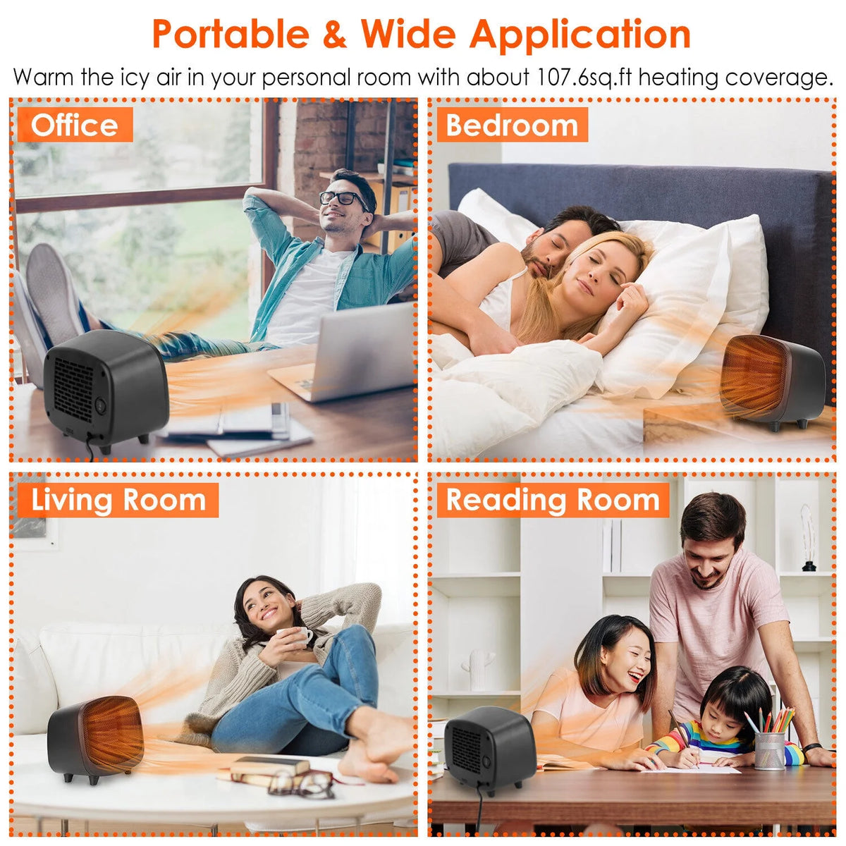 Portable Electric Space Heater G863