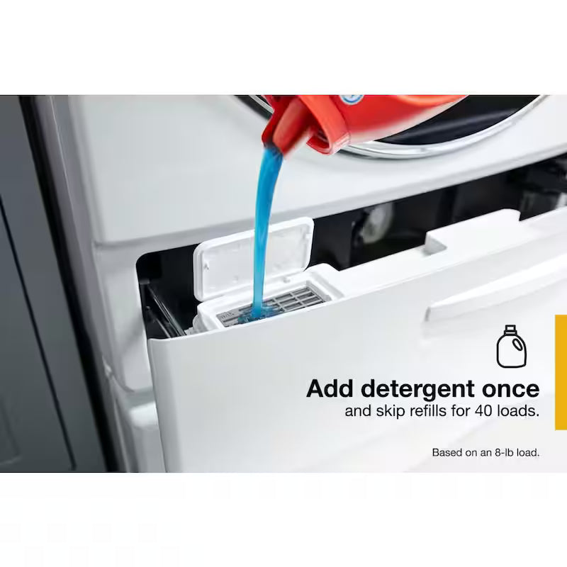 White Stackable Front Load Washing Machine X8716