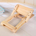 Folding Wooden Step Stool Q944