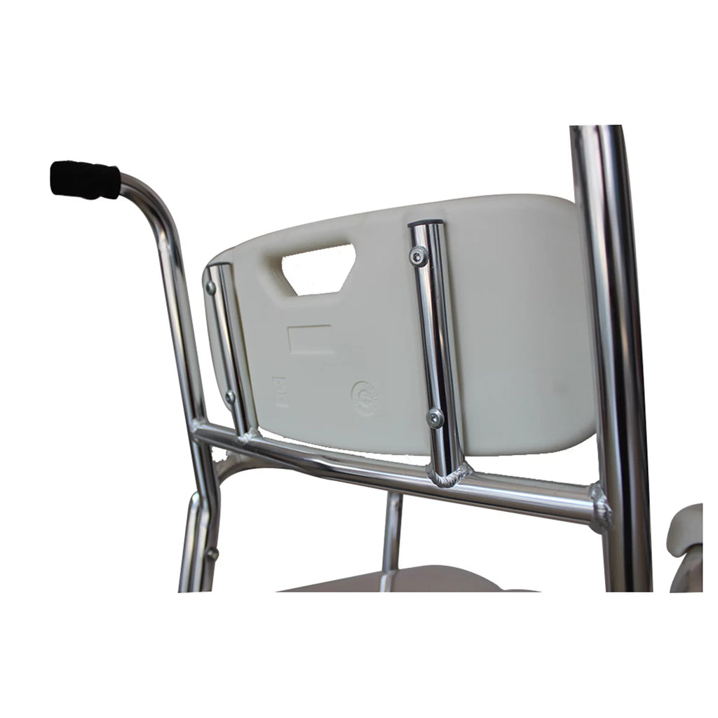 4 in 1 Rolling Shower Commode Chair with Braking Casters B72928
