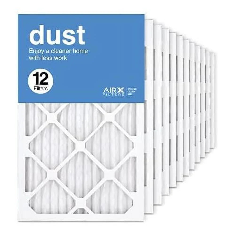 13X21.5X1 MERV 8 Pleated Air Filter Box Of 12 P3128