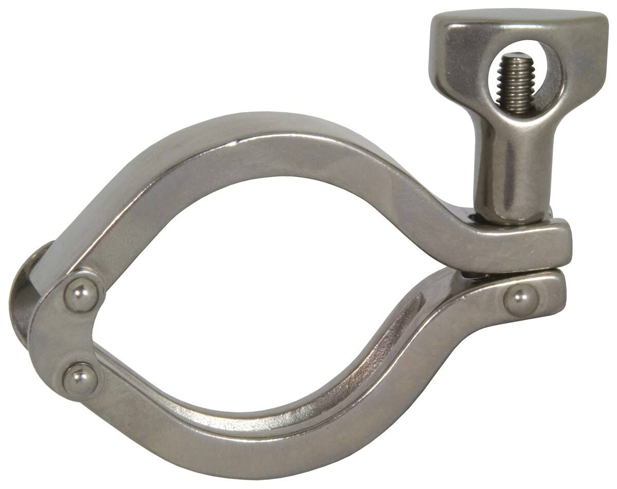 Valve 304 Stainless Steel Double Pin Sanitary Clamp L7067