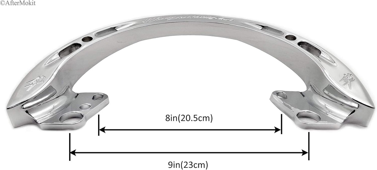 Chrome Rear Handle Rail Pack of 2 H20122