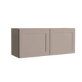 Sterling Gray Finish Laminate Shaker Wall Kitchen Cabinet 36 in. x 15 in. x 12 in. Z73429