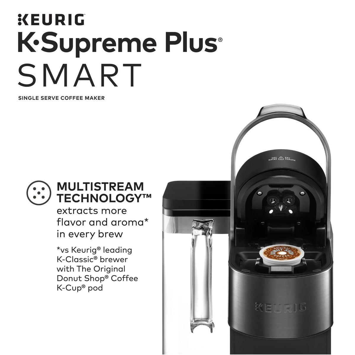 Black Single Serve K-Cup Pod Coffee Maker Z64975
