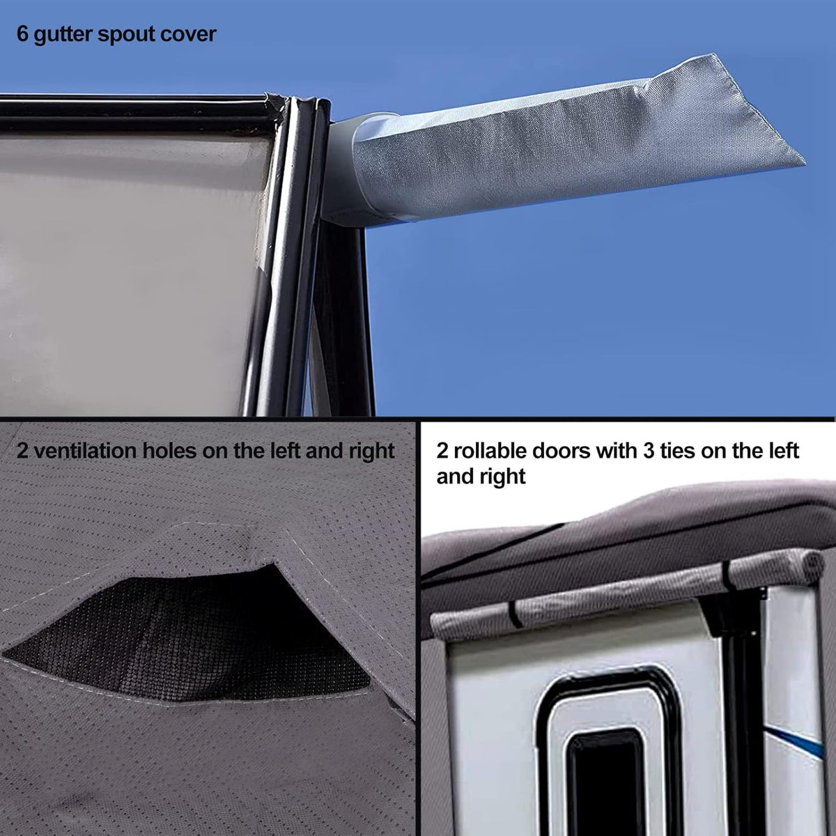 6 Layers 14'-16' Ripstop RV Cover C35399