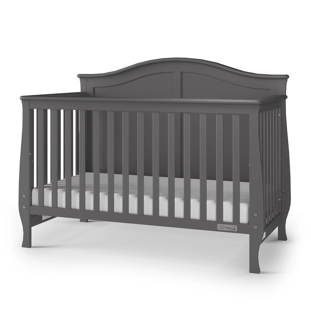 Cool Gray 4-in-1 Convertible Baby Crib Z2132