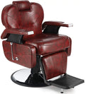 Hydraulic Red Recliner Barber Chair P433