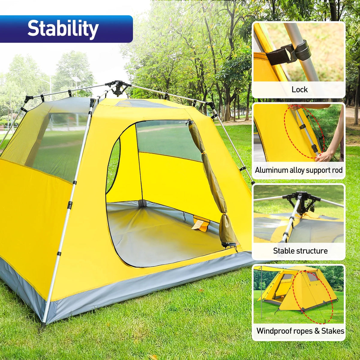 4-Person Camping Tent I338640