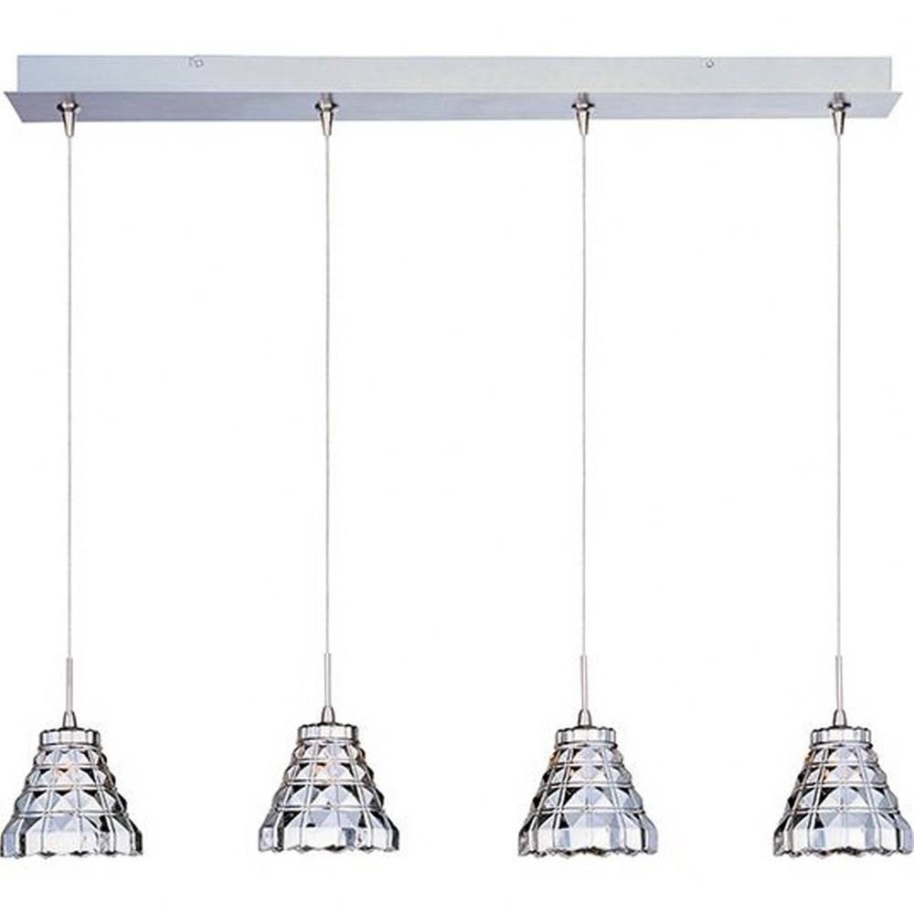 4-Light Canopy Satin Nickel B45092