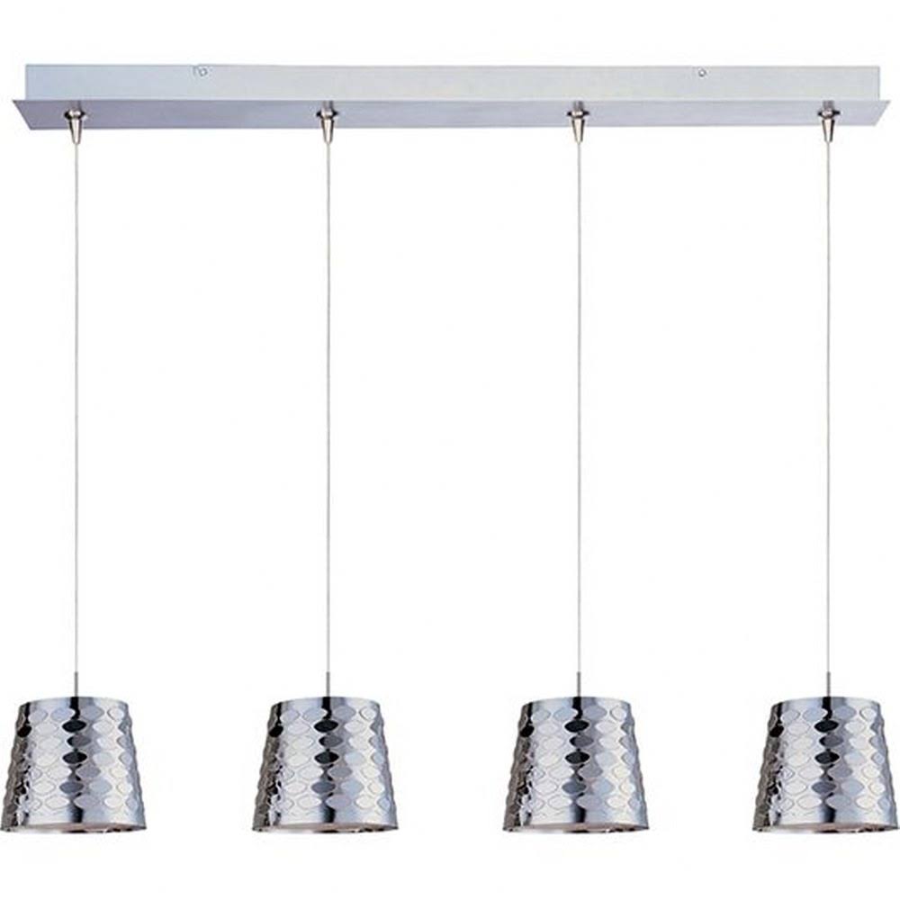 4-Light Canopy Satin Nickel B45092