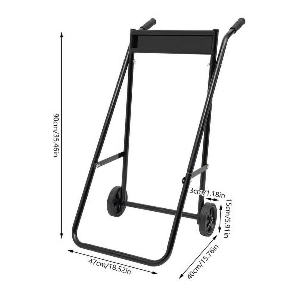 Heavy Duty Outboard Motor Trolley Stand Engine Carrier Dolly L5538