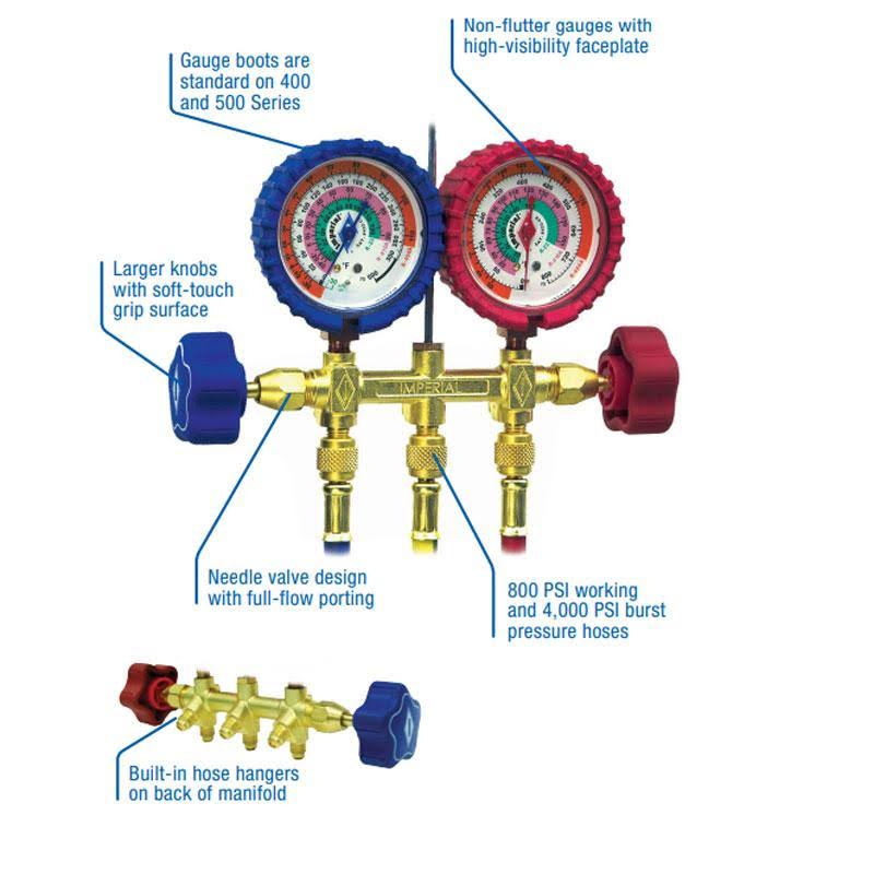 Brass Manifold with 3 Hoses N248496