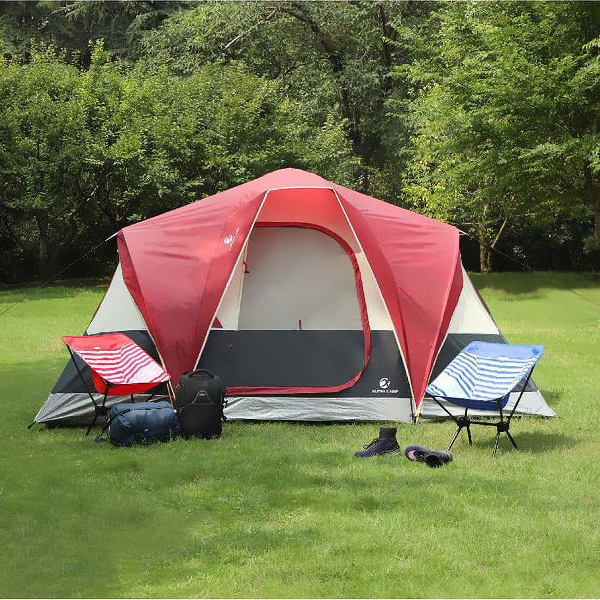 6 Person Camping Tent O90567
