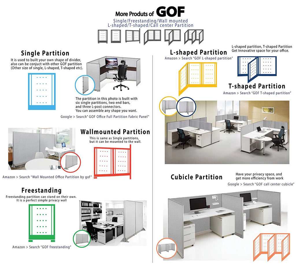 T-Shaped Freestanding Room Divider O406944