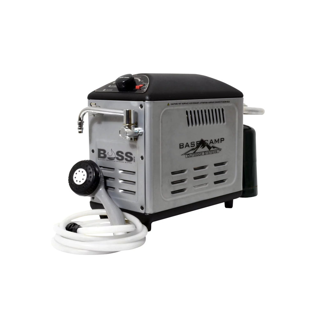 Battery Operated Shower System with 10-Feet Hose A554