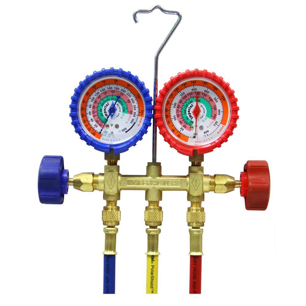 Brass Manifold with 3 Hoses N248496