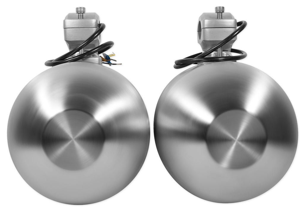 6.5" LED Swivel Marine Wakeboard Speakers with Amplifier and Amp Kit B9349