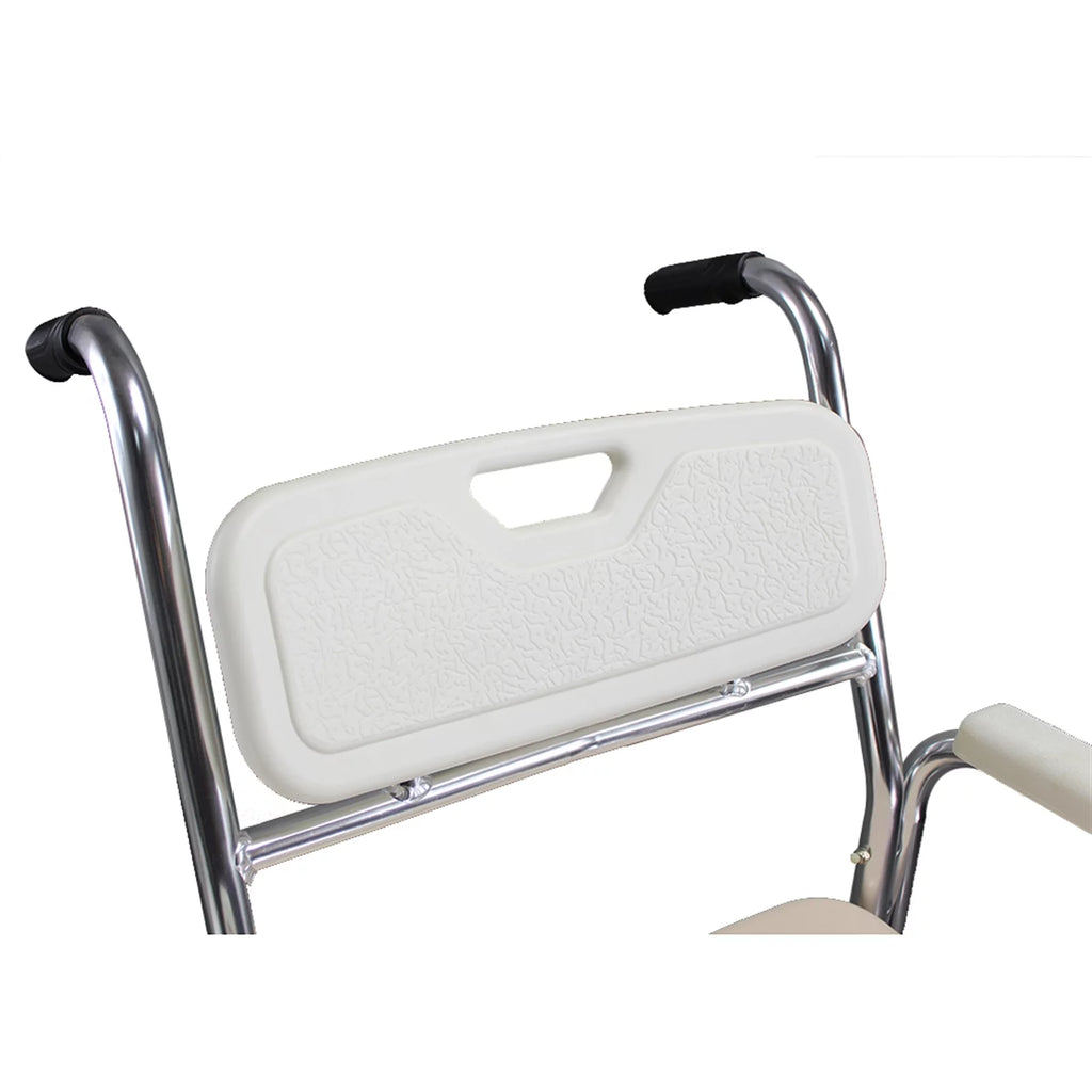 4 in 1 Rolling Shower Commode Chair with Braking Casters B72928