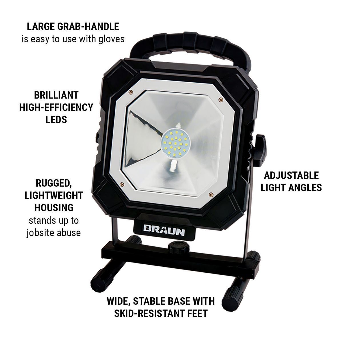 1500 Lumen LED Rechargeable Work Light G43463