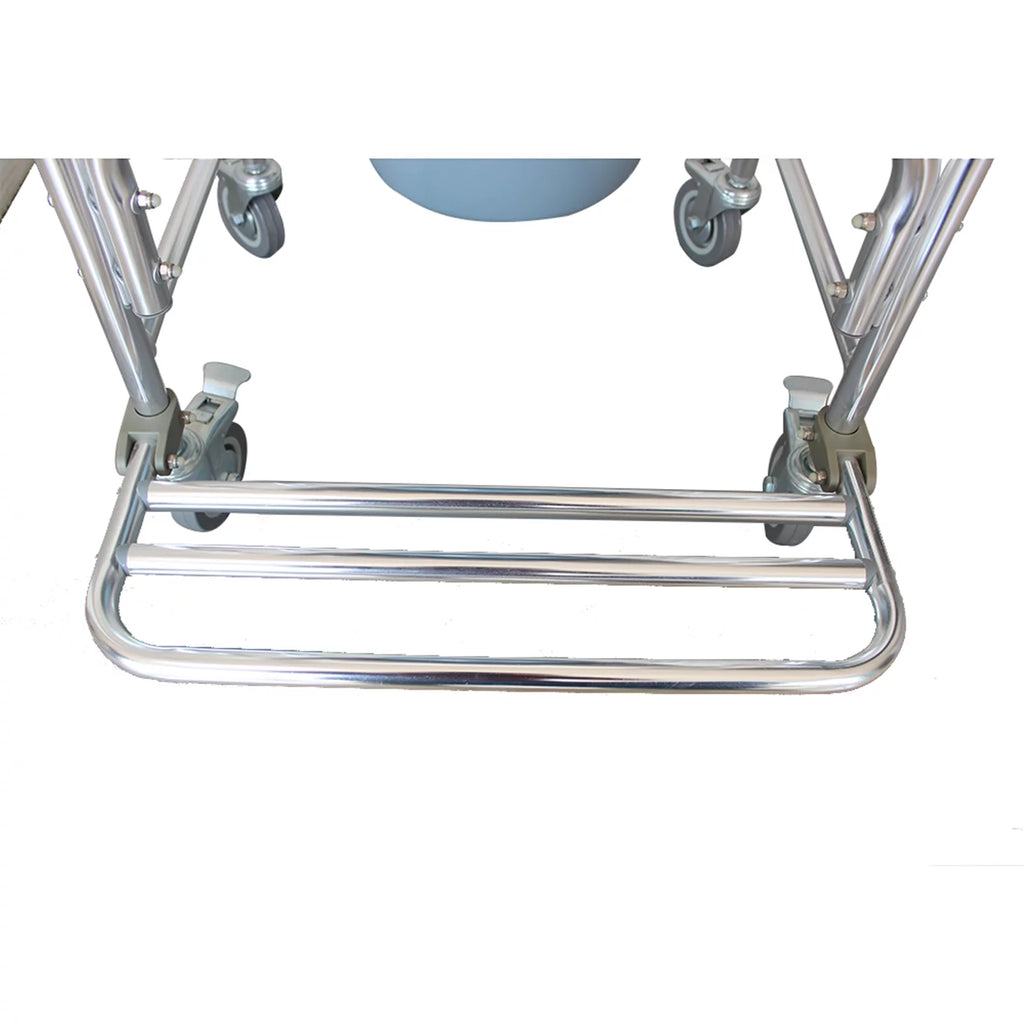 4 in 1 Rolling Shower Commode Chair with Braking Casters B72928