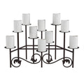 Handcrafted Iron Candle Candelabra J4192