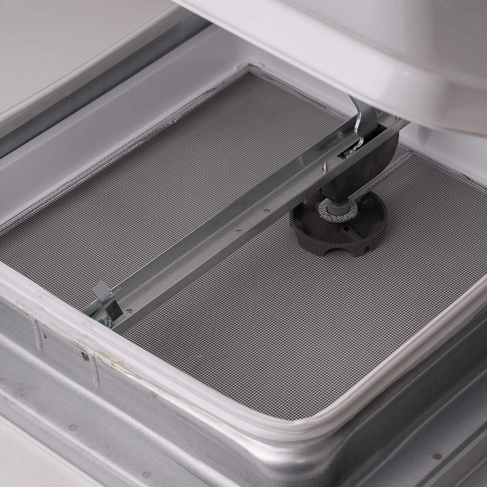 White Cargo Roof Vent F9206