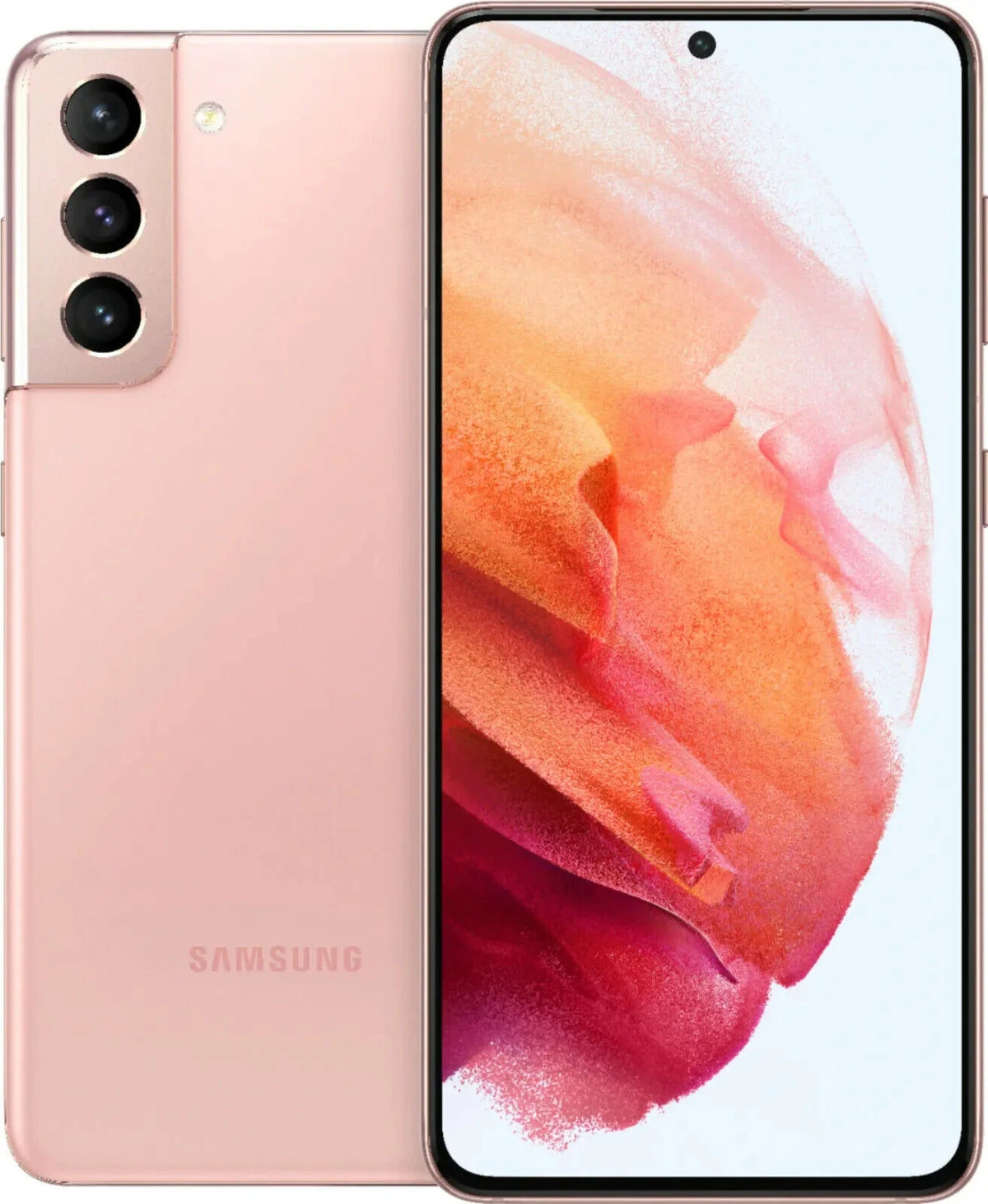 Factory Unlocked Refurbished Samsung Galaxy S21 5G 128GB Pink W7621