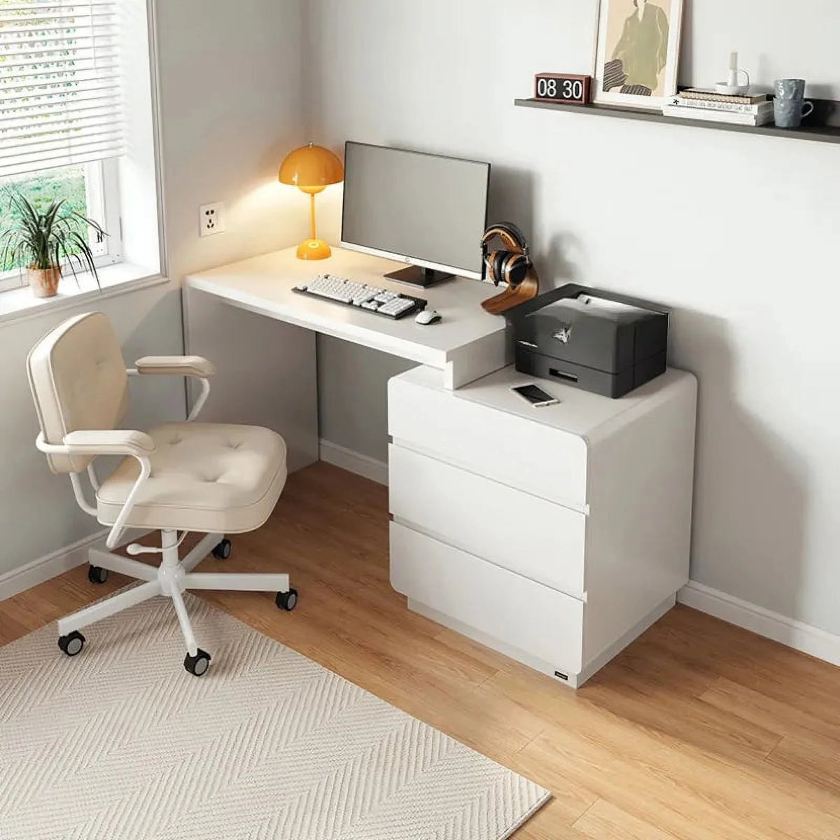 Adjustable Foldable Storage Office Desk C5873