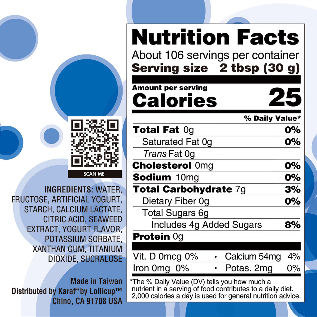 Yogurt Popping Pearls 7 lbs I10760