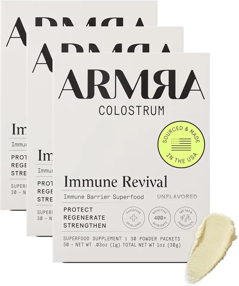 Colostrum Premium Powder Grass Fed Unflavored 90 Servings U595
