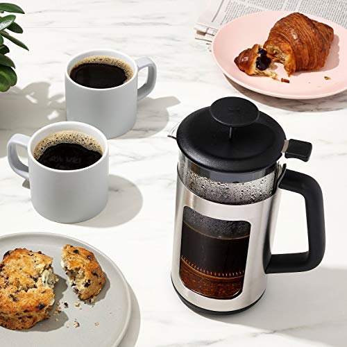 Stainless Steel French Press Coffee Maker 32oz Q6897